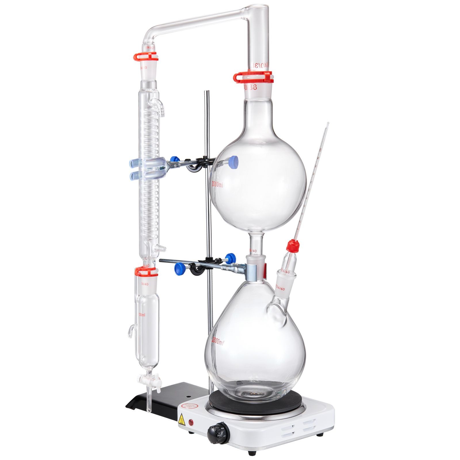 Essential Oil Distillation Kit, 2000ml Distillation Apparatus