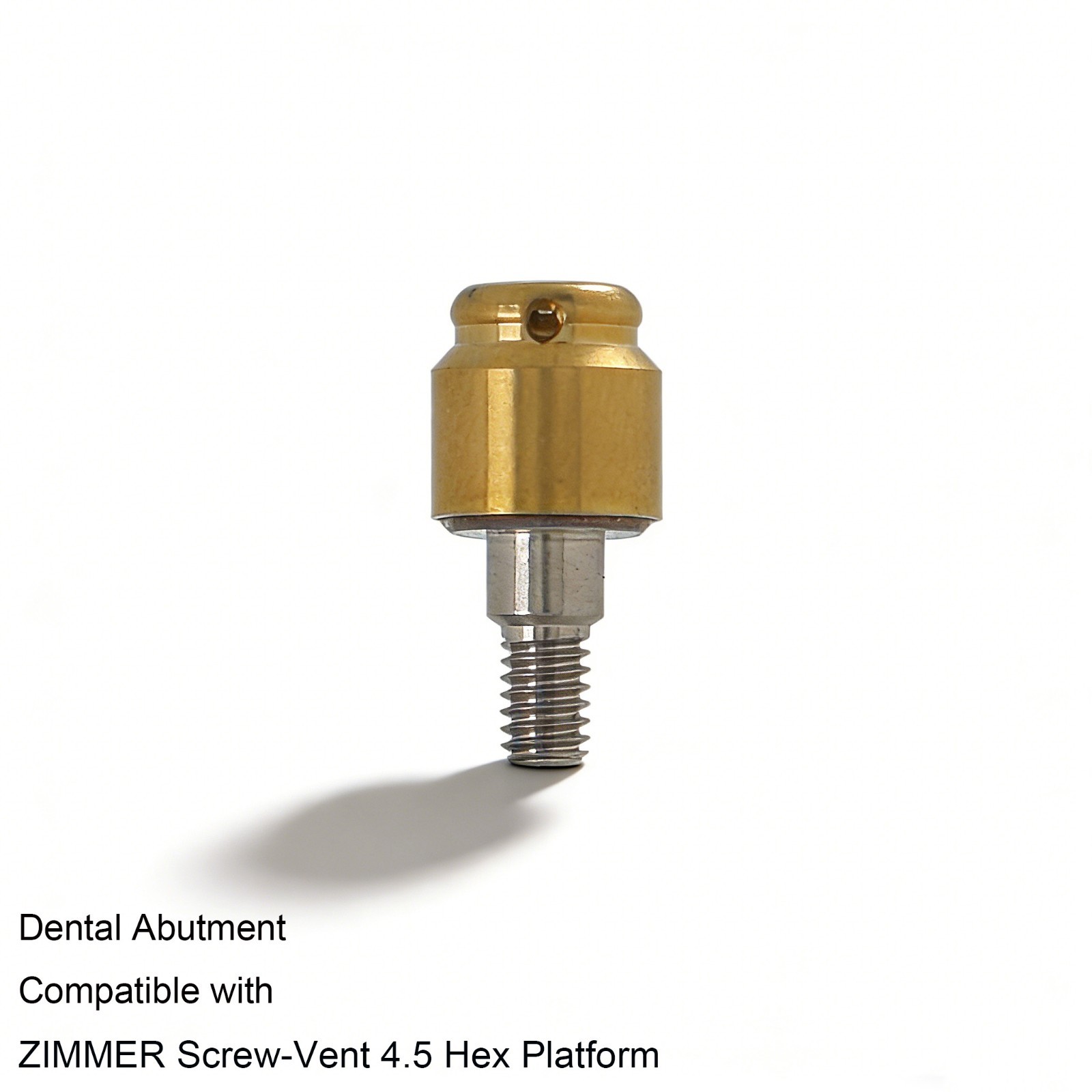 Zimmer Dental Abutment ∅4.5 Platform Internal Hex Compatible ZEST Locator system