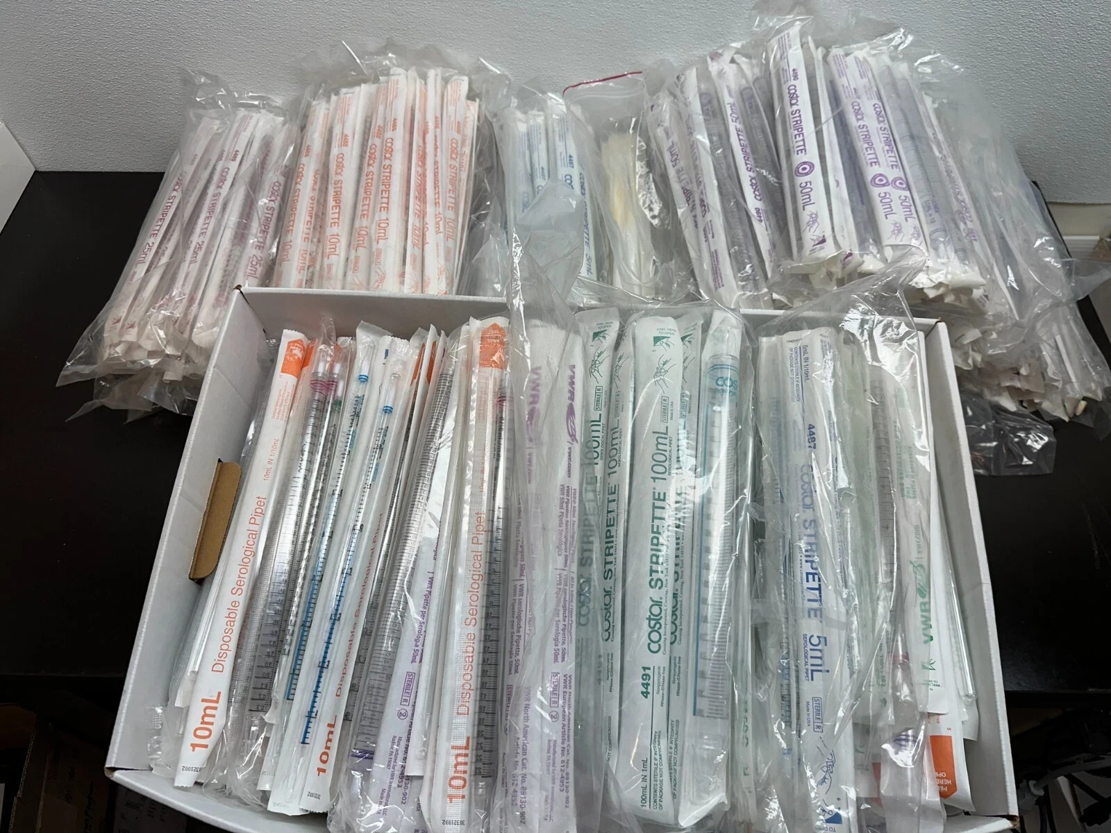 Corning Costar REF 4491 Serological Pipet Huge Lot Various mL 1000+ Pieces