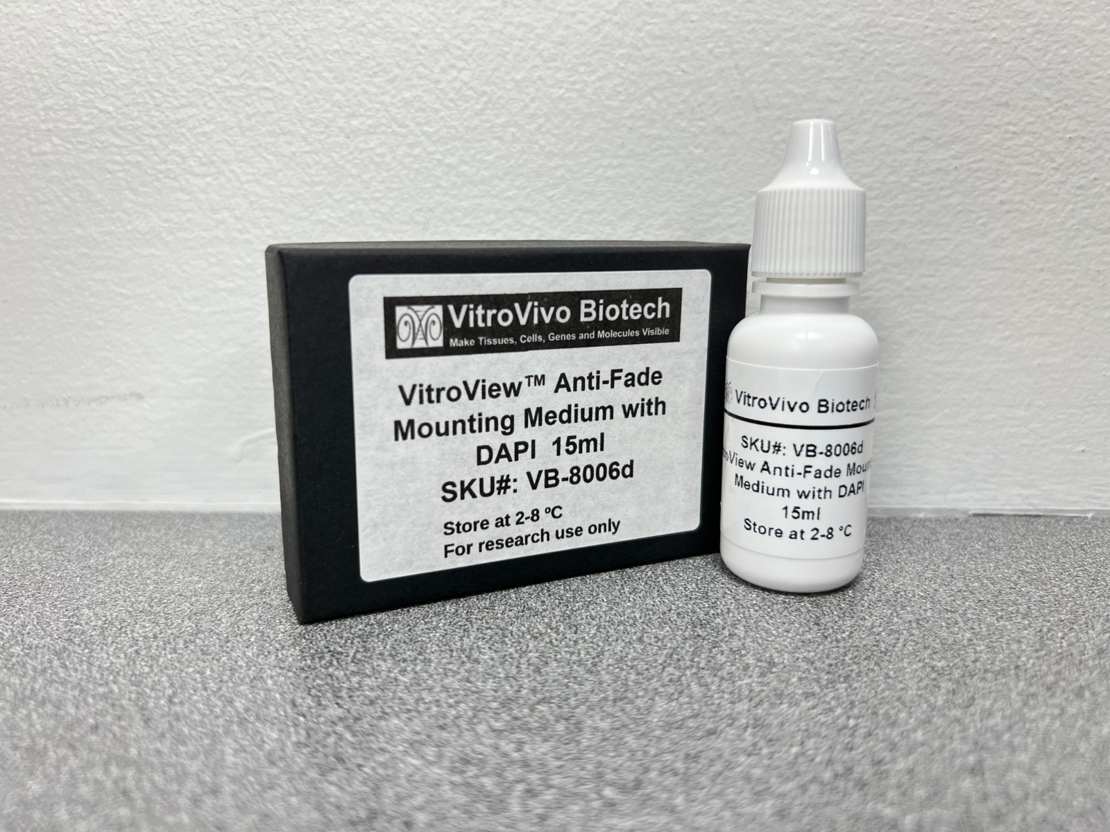 VitroView™ Aqueous Anti-Fade Mounting Medium with DAPI (Ready-to-Use, VB-8006d)
