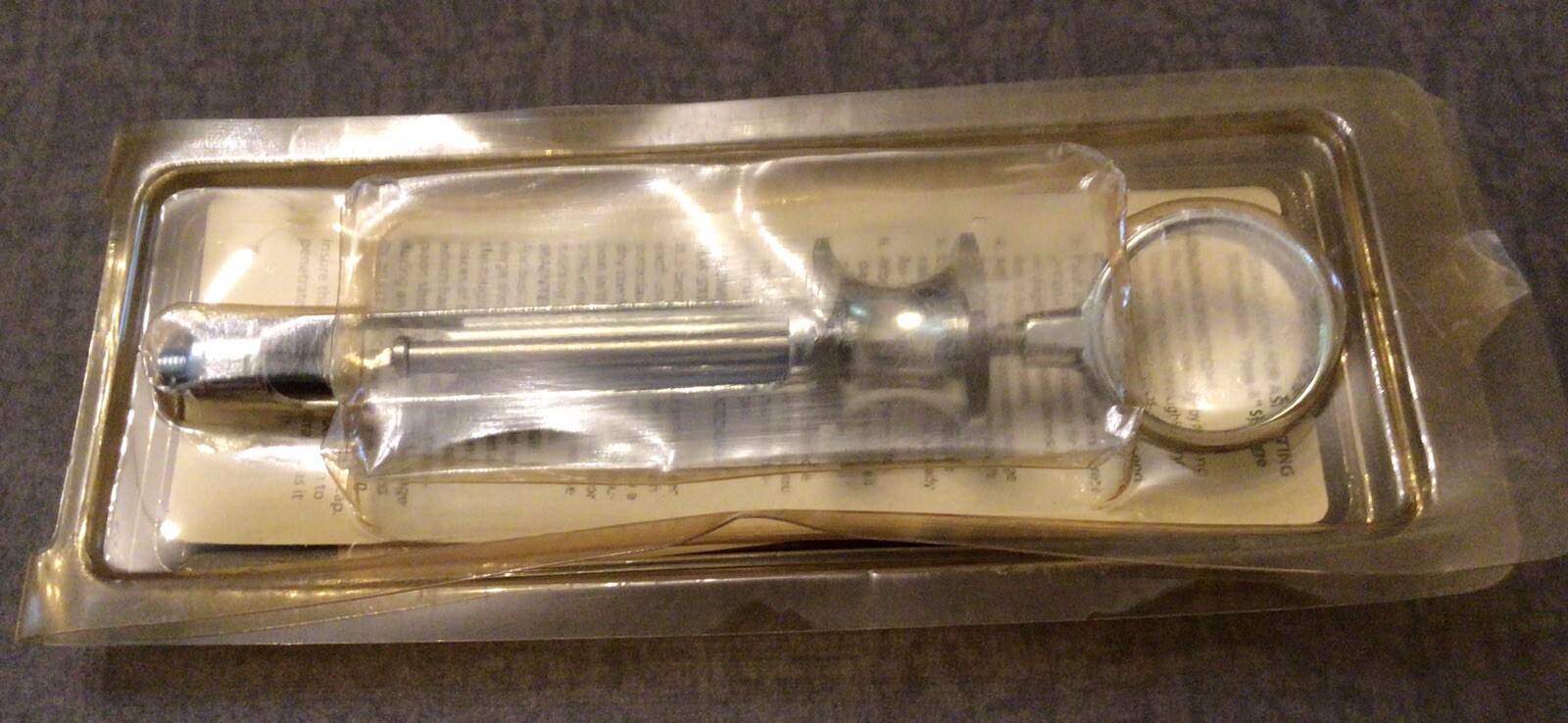 New In Box Super-Dent Dental Aspirating Syringe Type A 1.8cc