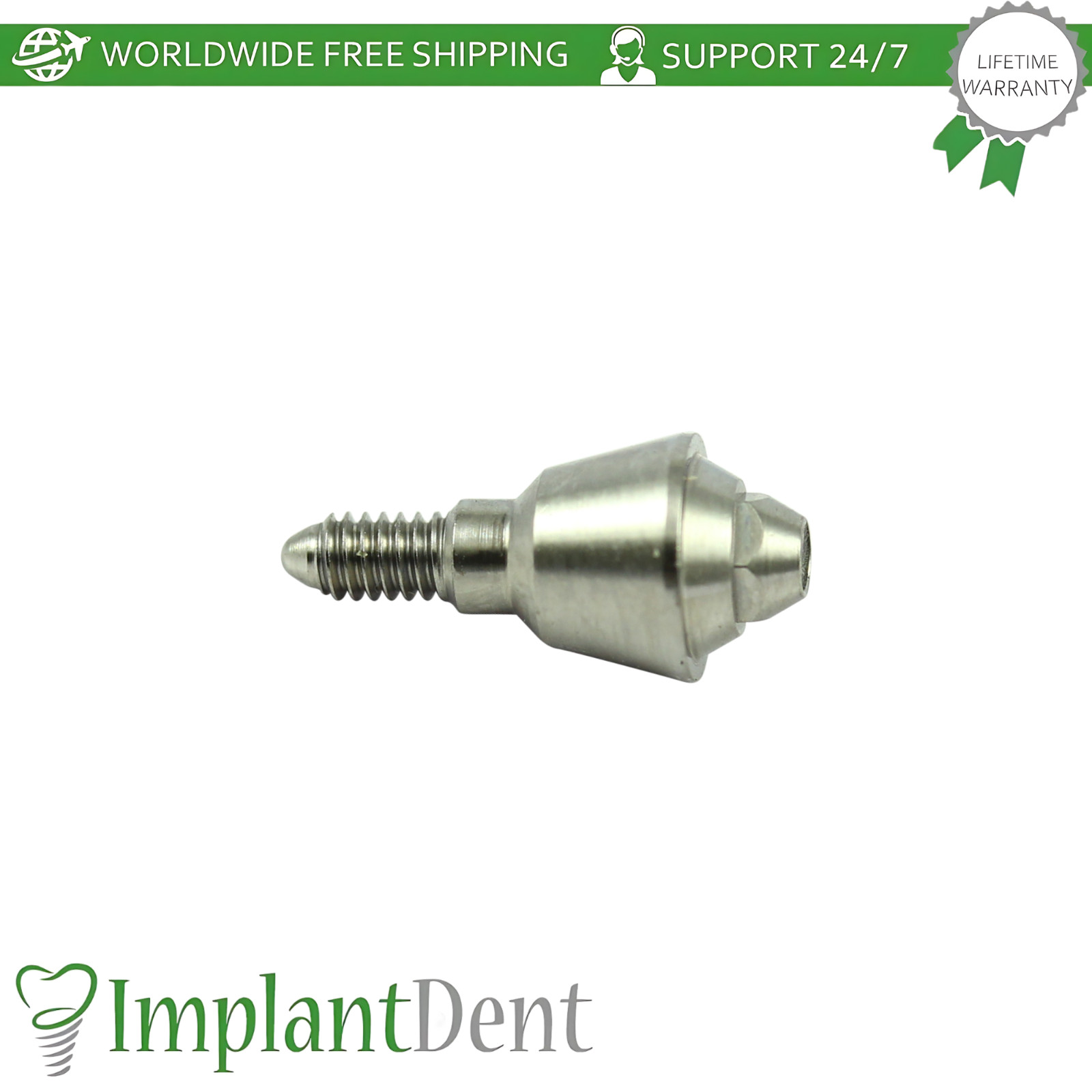 X10 Multi Unit Straight Ø4.9mm Prosthetic SP Int Hex P64 AB Dental Compatible