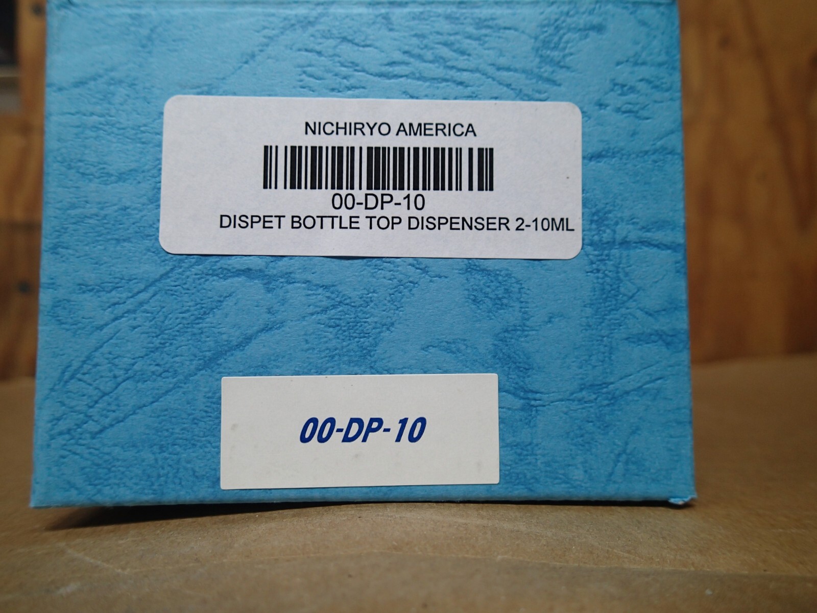 Dispet 00-DP-10 Variable Volume Bottle-Top Dispenser 2-10mL NEW