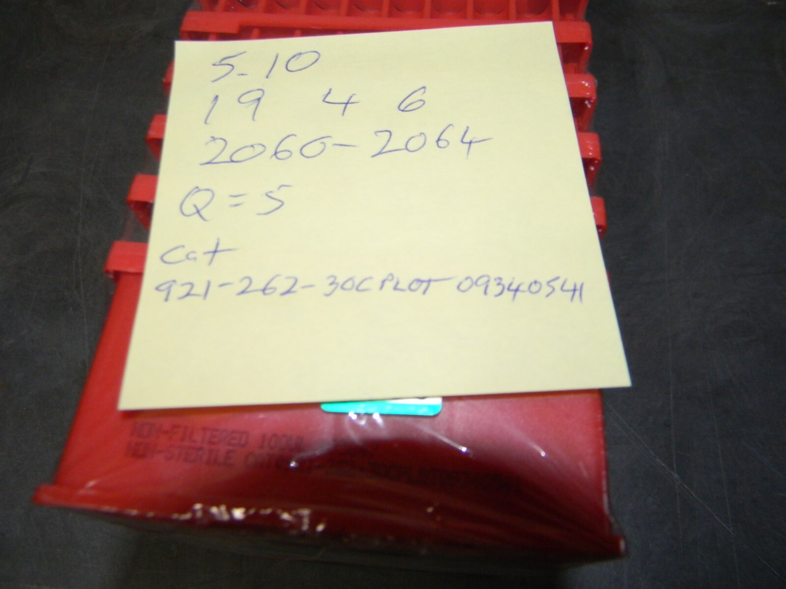 Molecular BioProducts 921-262-30CPLOT09340541, Non Filtered 100UL 105647