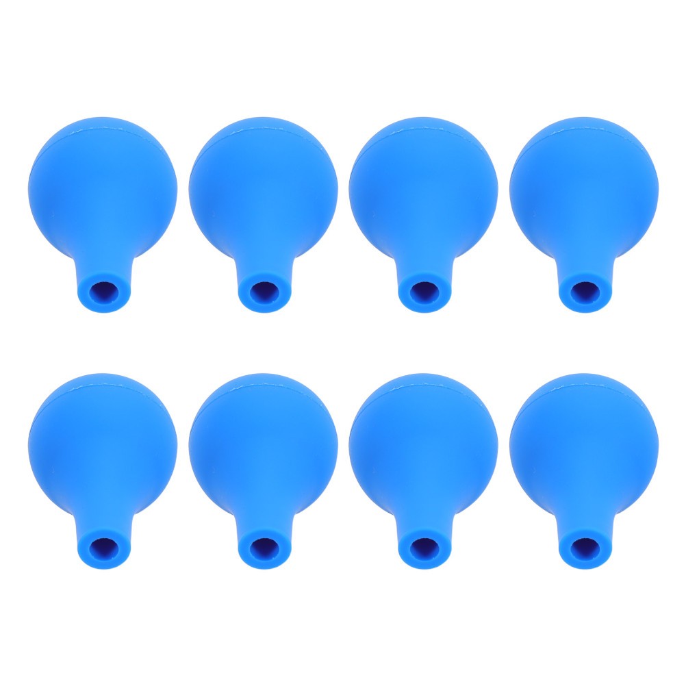 8 Pcs Pipette Ball Suction for Bulb Laboratory Use Silicone Non-slip