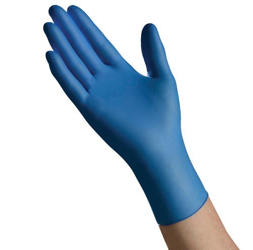 Ambitex 4 Mil Blue Powder-Free Nitrile Gloves N5201-LG, Size: Large, 1000 Gloves