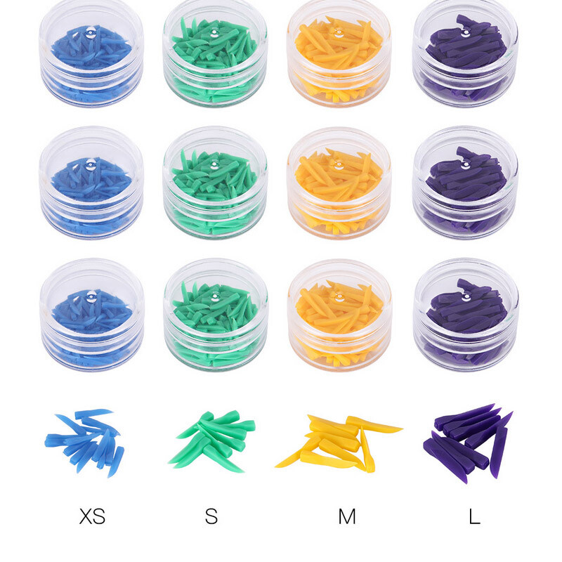 100-300PCS Dental Teeth Interproximal Plastic Wedge Diastema Wedges XL/M/S