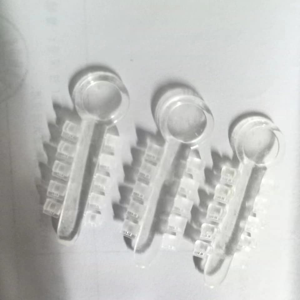 200pcs Orthodontic Rotation Wedges Elastic Rubber Bands Ligature Rotary Clear