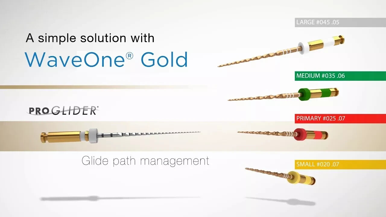 Waveone Gold Small, Primaly, Medium, Large RECIPROCATING File Dentsply 31mm-10PK