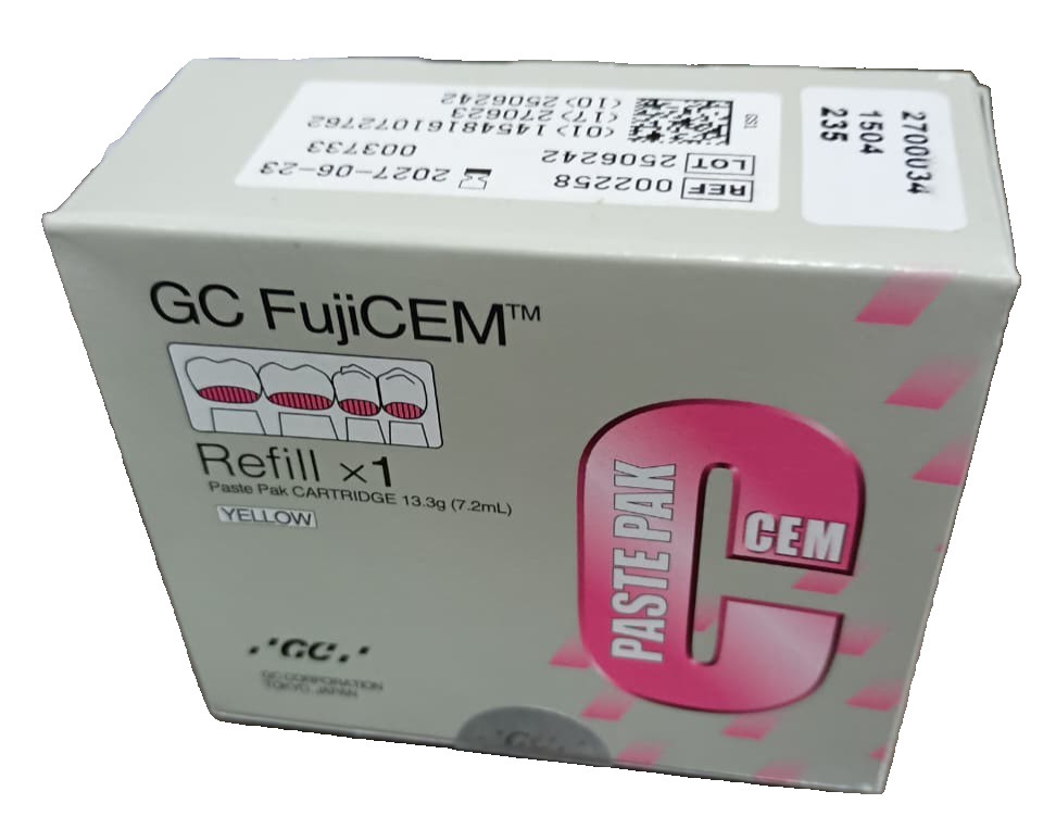 GC Fuji CEM Resin Modified Glass Ionomer Luting Cement 13.3g Dental – Free Ship