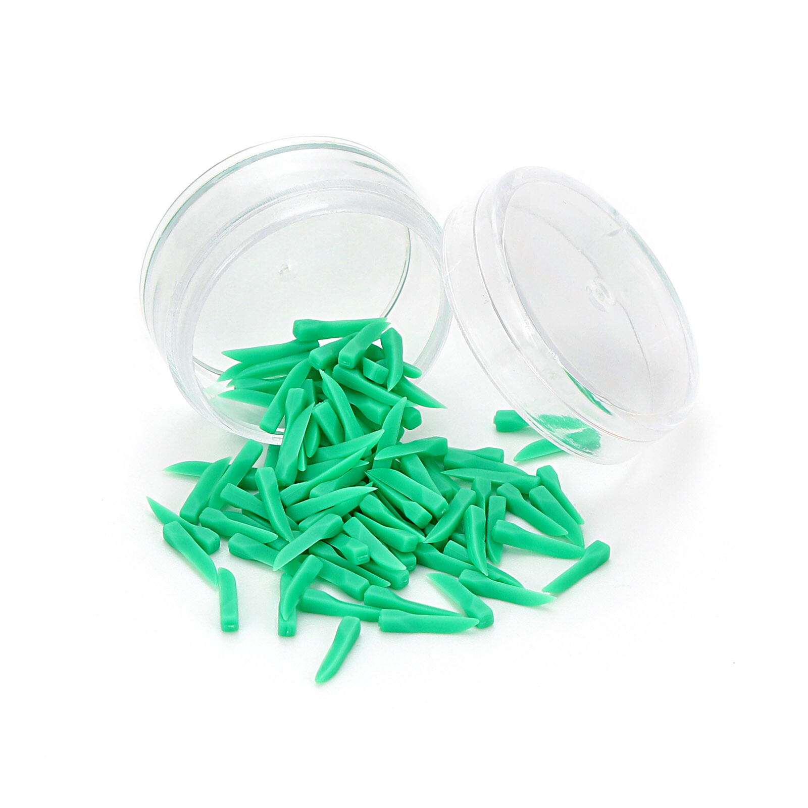 100/400Pc Dental Disposable Plastic Wedges Interdental Composite Wedge S/M/L/XL