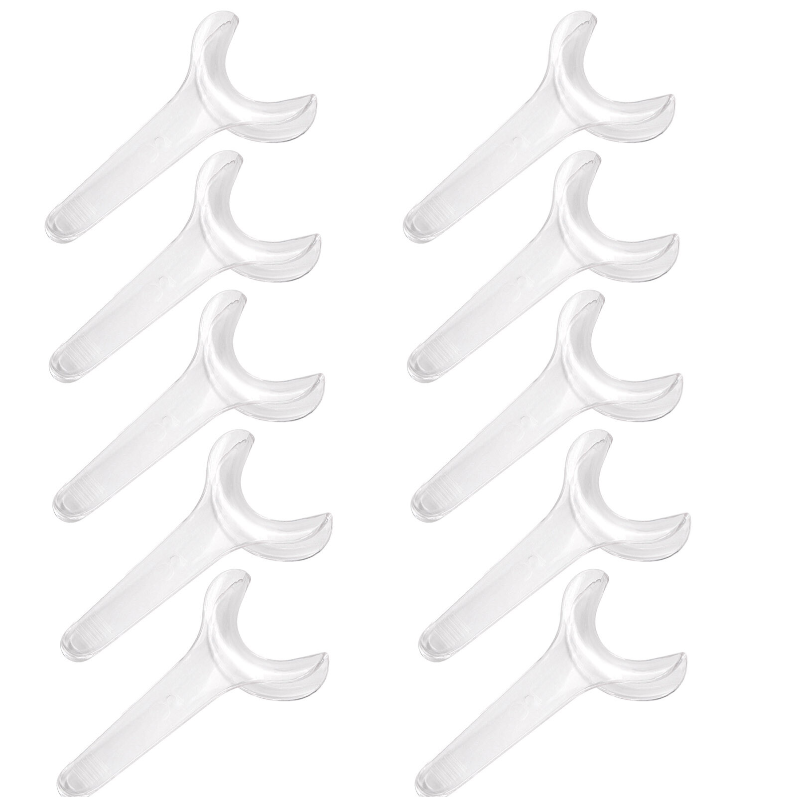 10Pcs Dental Ortho Lip Cheek Retractor Mouth Opener Expander T-shape for Child