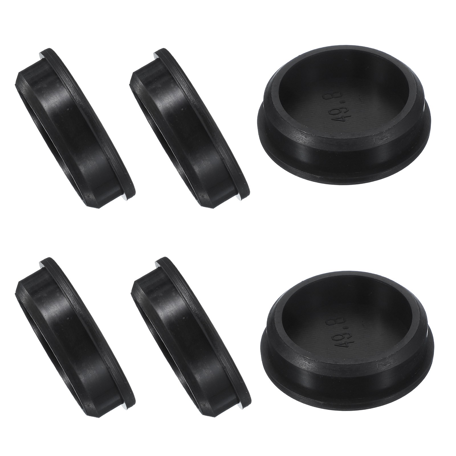 6 Pcs t Shaped Silicone Stopper, Dia 47 Mm/1.85 Inch Rubber Hole Plugs