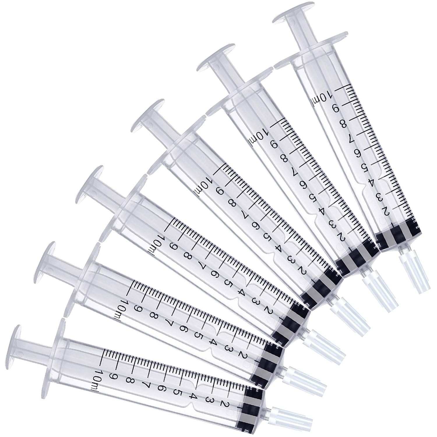 10ml Syringe for Liquid, 10cc Syringes Without Needle, Individually Wrapped, …