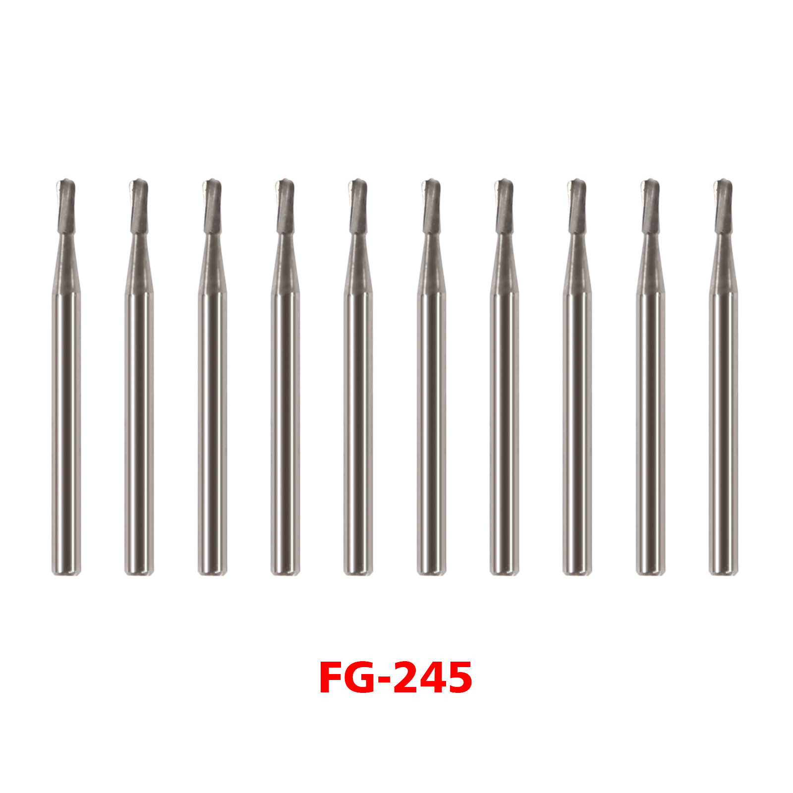 Dental Midwest FG #245 Amalgam Preparation Carbide Burs 100/Pk