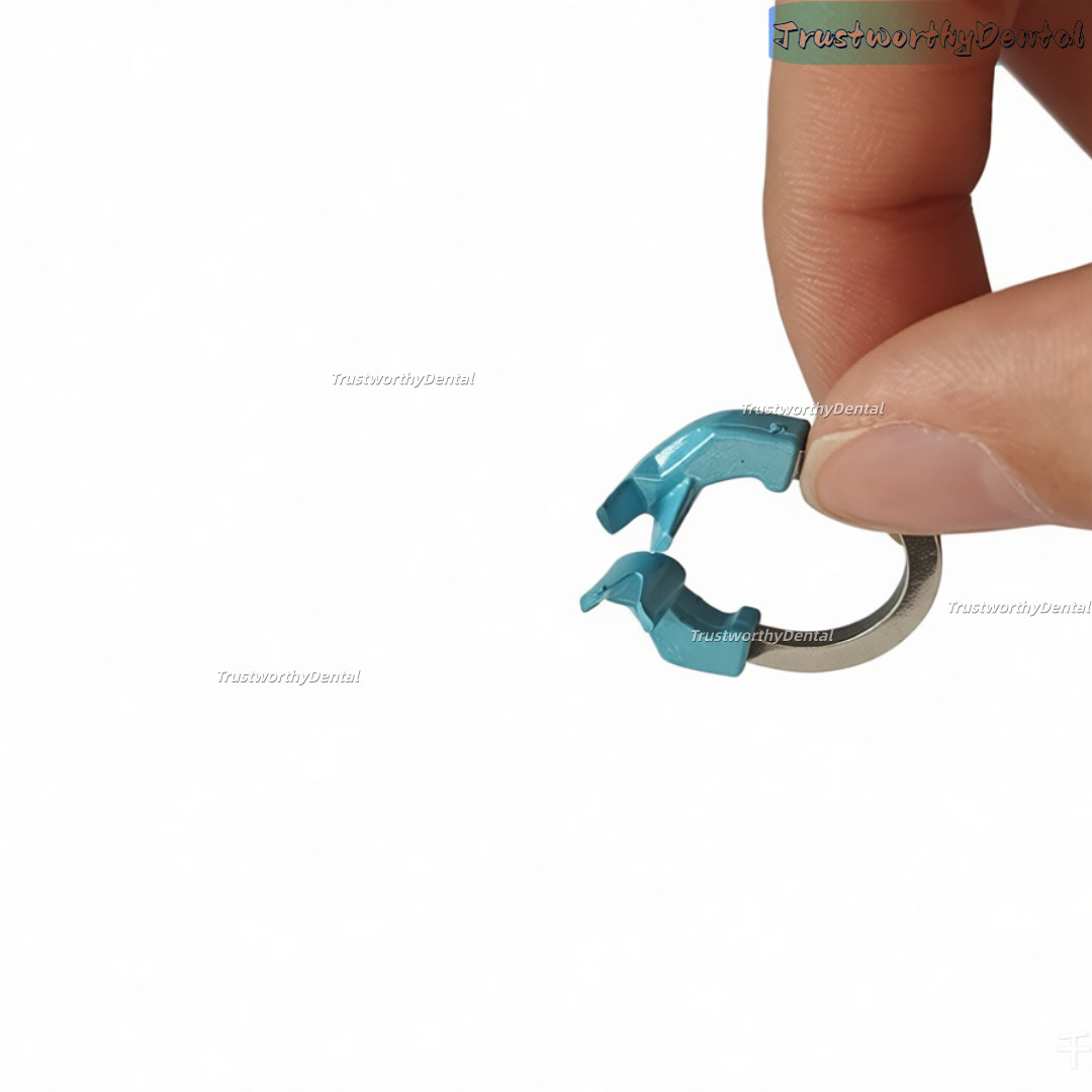 Dental Titanium Ring Matrix Clamp Matrices Band Clip NITI Rings Seperator 3Sizes