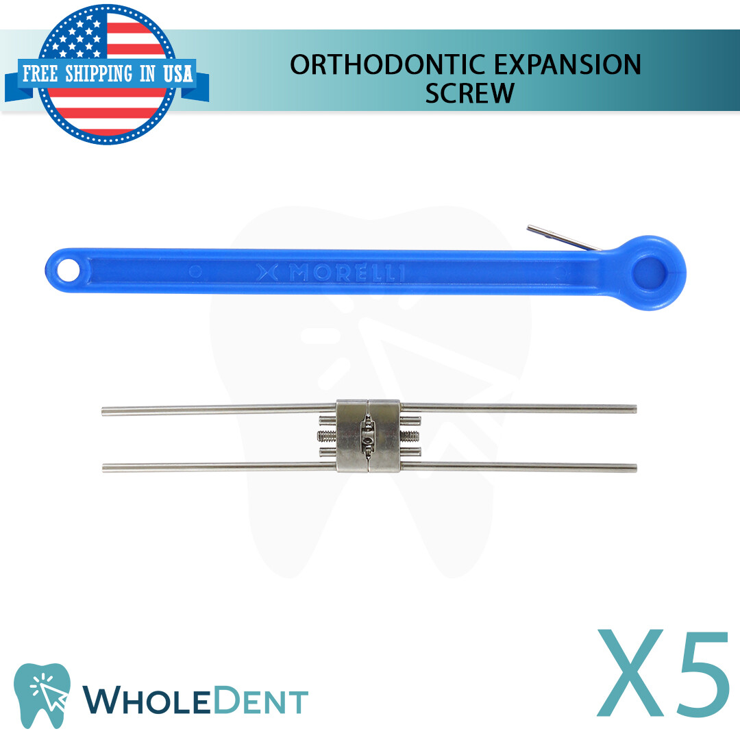 Orthodontic Dental Expansion Screw Rapid Palatal Split Hyrax Tool Morelli
