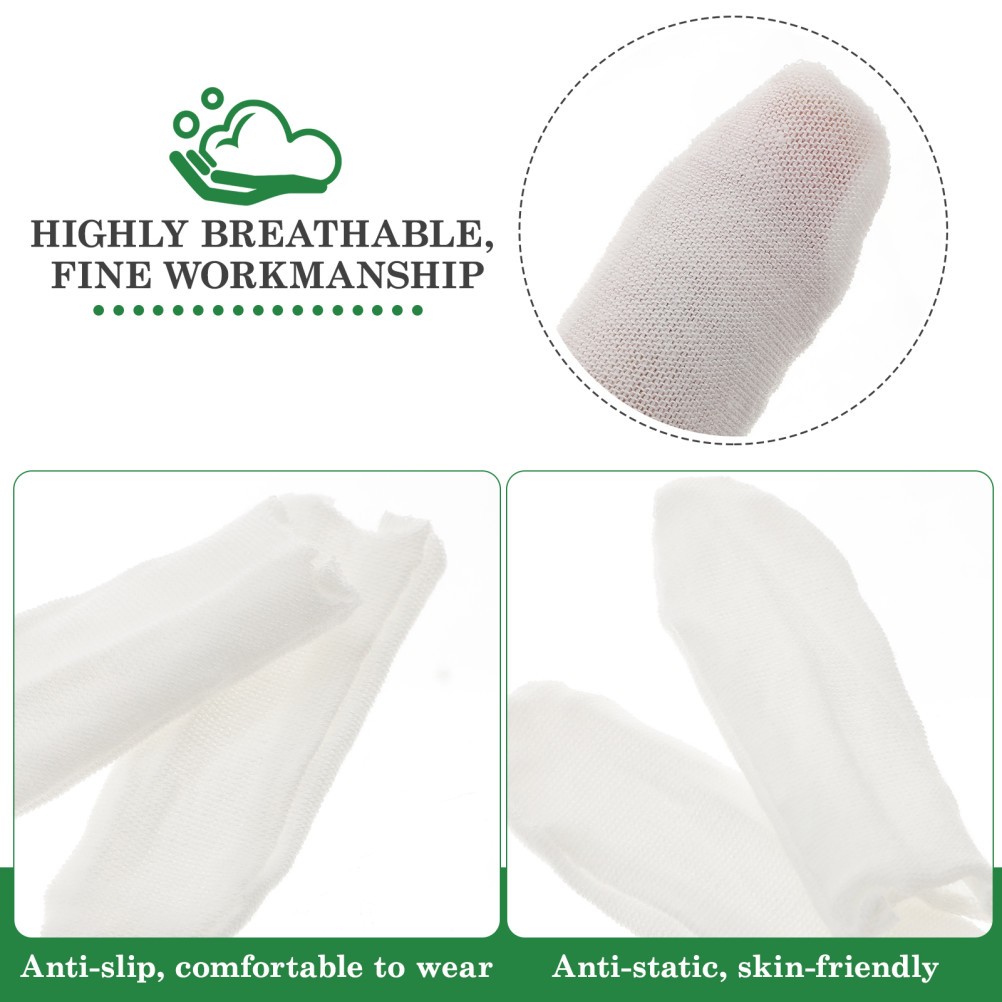150 Pcs Breathable Elastic Reusable Finger Covers Fingertip Protector