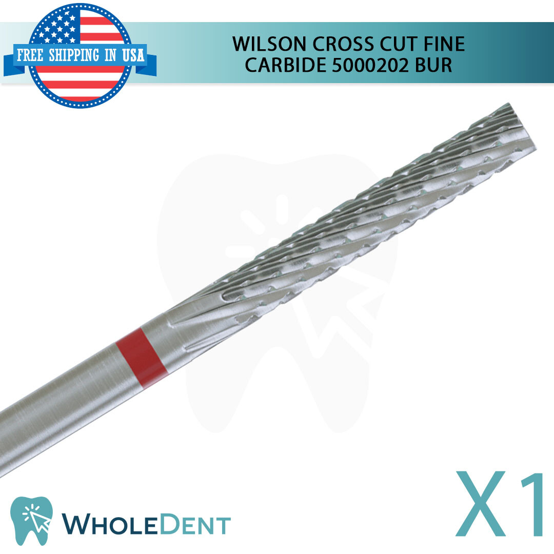 Cross Cut Fine Carbide Bur Ø2.3mm 5000202 Dental Lab Laboratory Fresas Low Speed