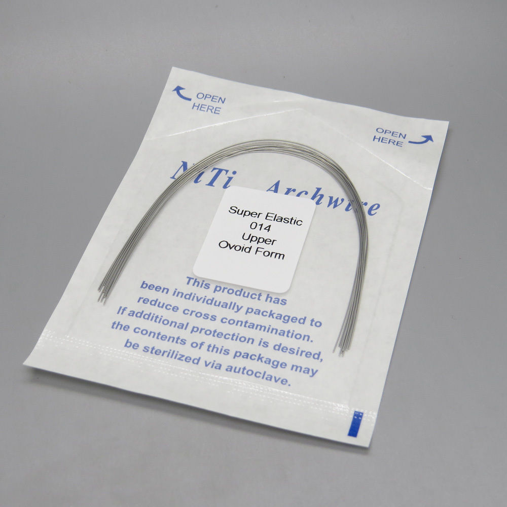Arcos de Dental Ortodoncia Redondos Niti Arco de Alambre Su Arch Wire Elastic