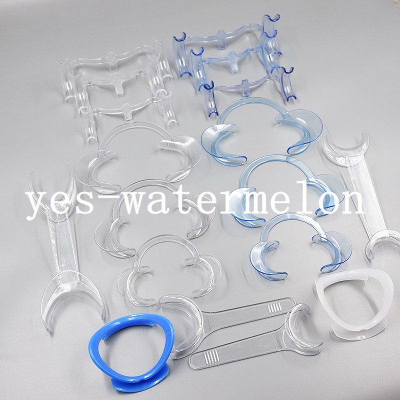 18 Pcs/Kit Dental High Quality Polypropylene Plastic Cheek Lip Retractor W/T/O/C
