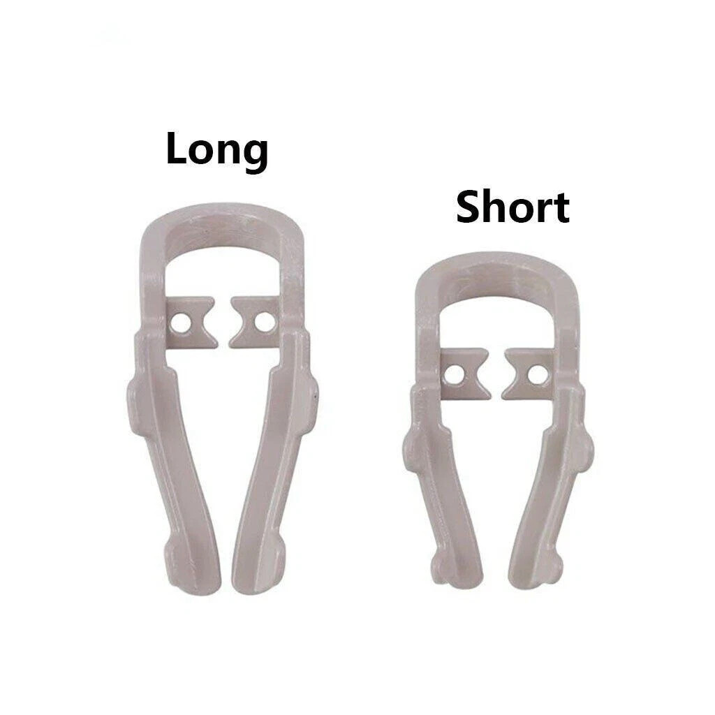 Dental Rubber Dam Sheets Clips Premolar Clamps Soft Resin Long/Short Extension