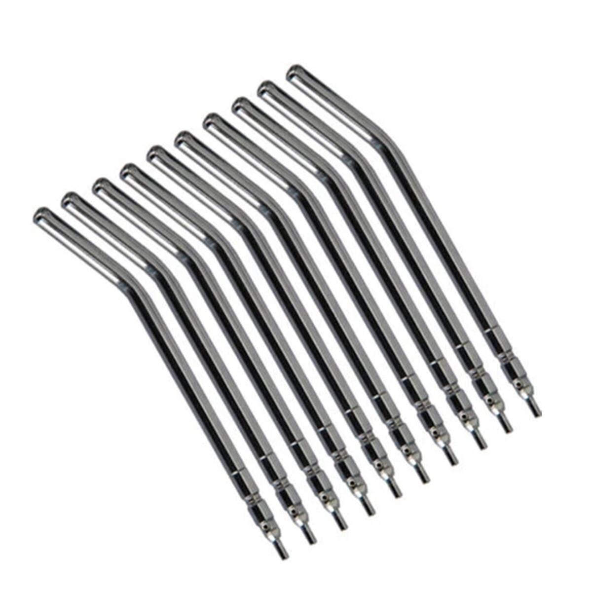 50pcs Dental Nozzles Tips Stainless Steel for 3 Way Air Water Triple Syringe