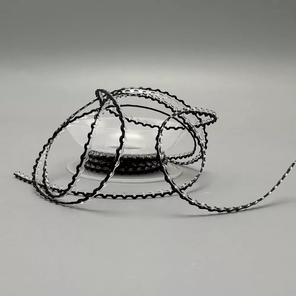 Funny Braces Power Chain Two Color Combos Dental Short, White&Black