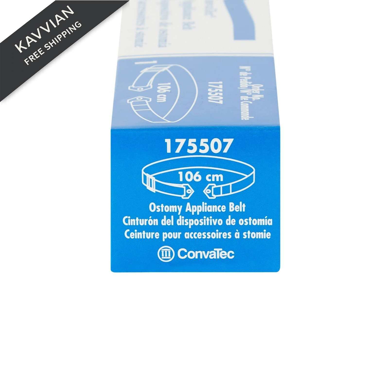 ConvaTec Ostomy Appliance Belt Adjustable 1 Count (Pack of 1)