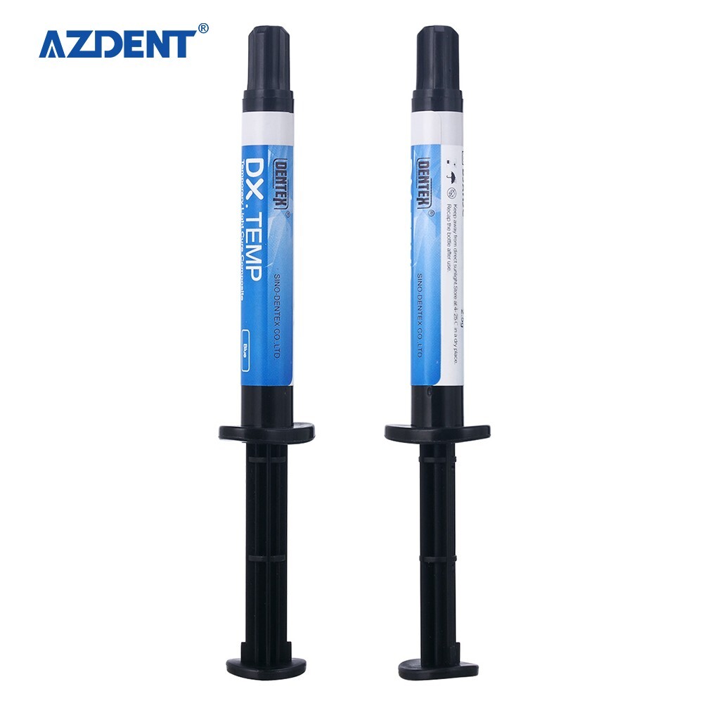 DX. TEMP Dental Temporary Flow light Cure Filling Composite Material Resin 2.5g