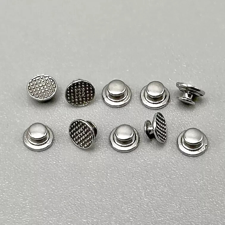 Dental Orthodontic Round Lingual Button Bondable Type 10Pcs/Kit