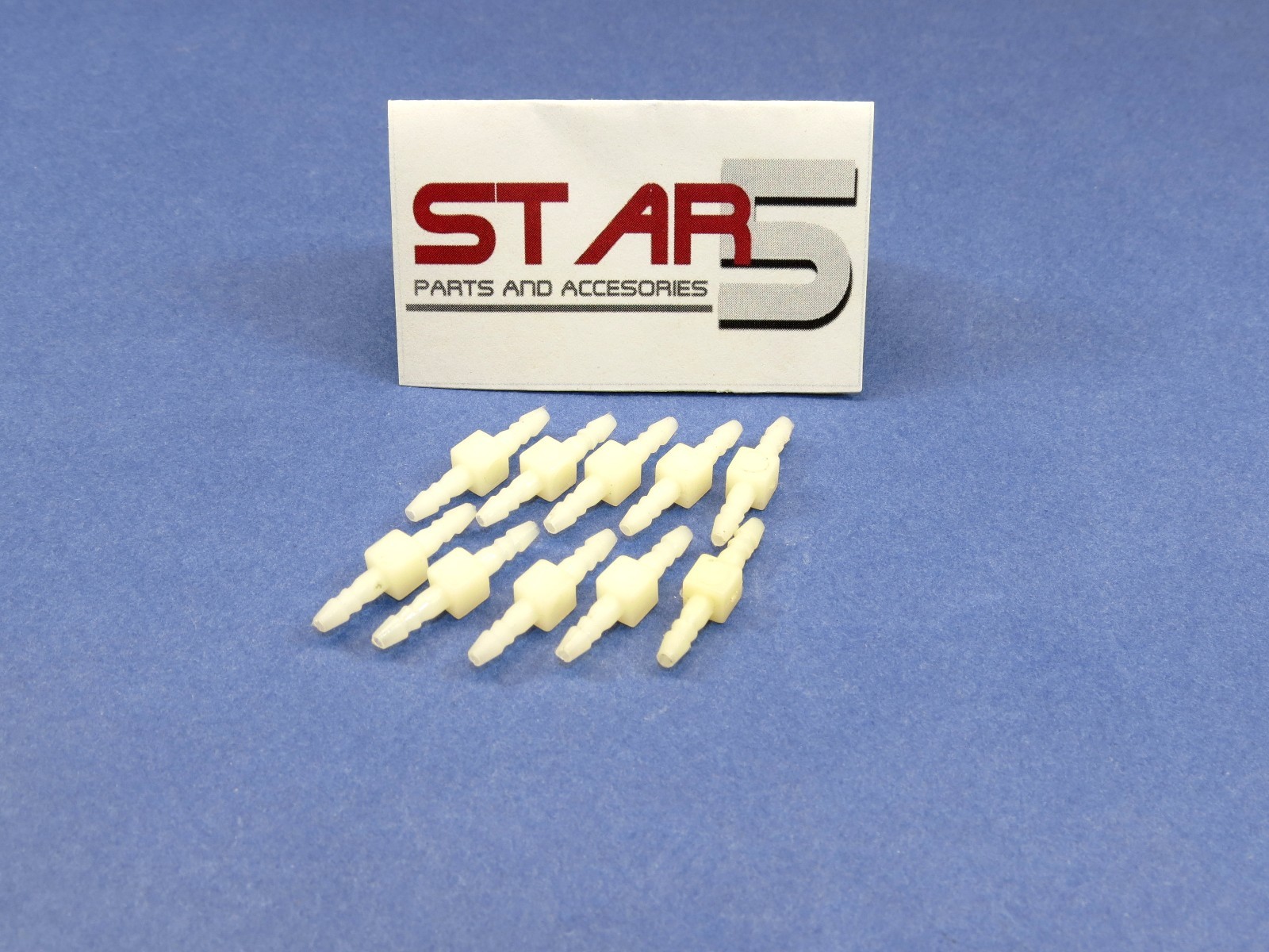 Dental Fitting Connector 1/16» X 1/16″ Barb Plastic Set /10 Pcs STAR5