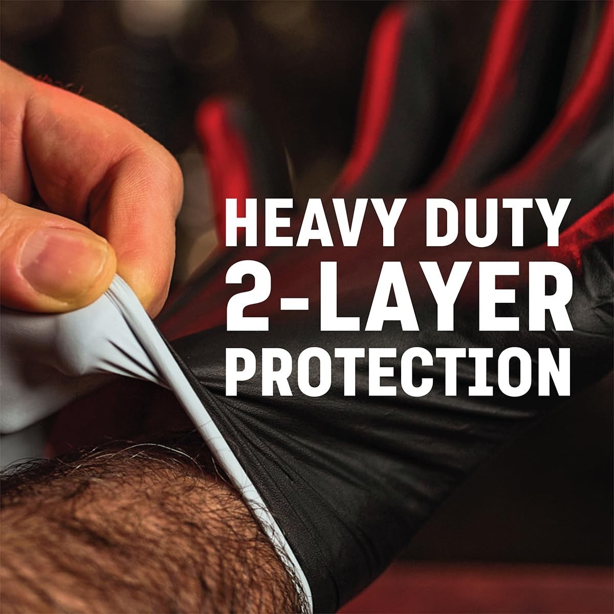 Disposable Nitrile Gloves, Powder-Free, Textured Grip, 100ct