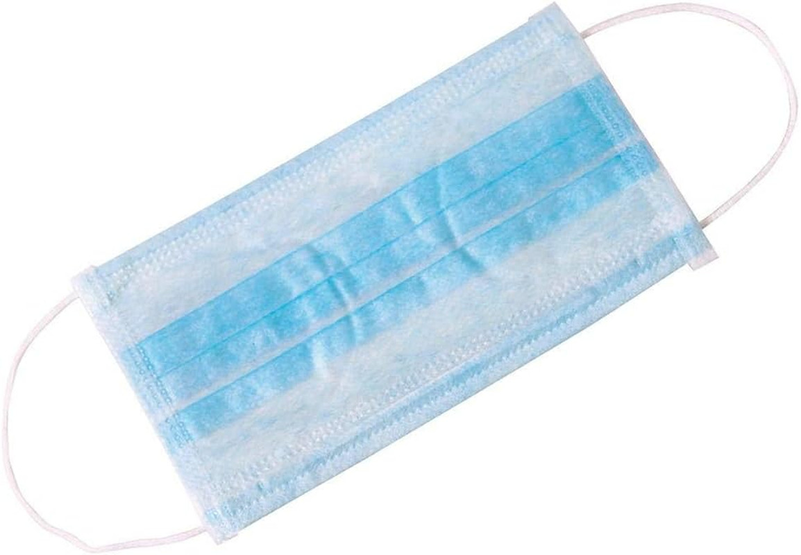 ForPro Professional Collection Single Use Ear Loop Mask, 3-Ply Disposable Non-Wo