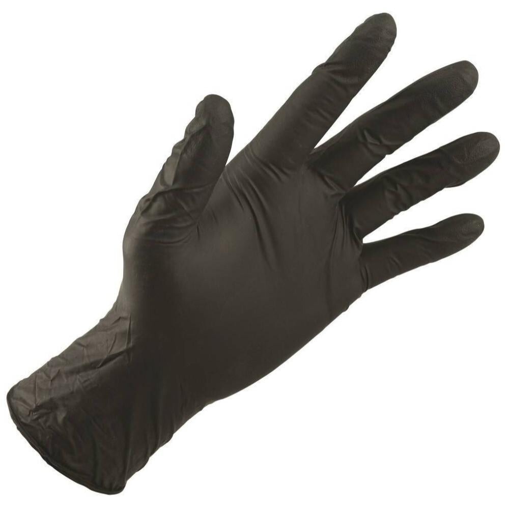 UltraGard Gloveman Black Nitrile Gloves PF X- LARGE – 1 Box (100pcs)
