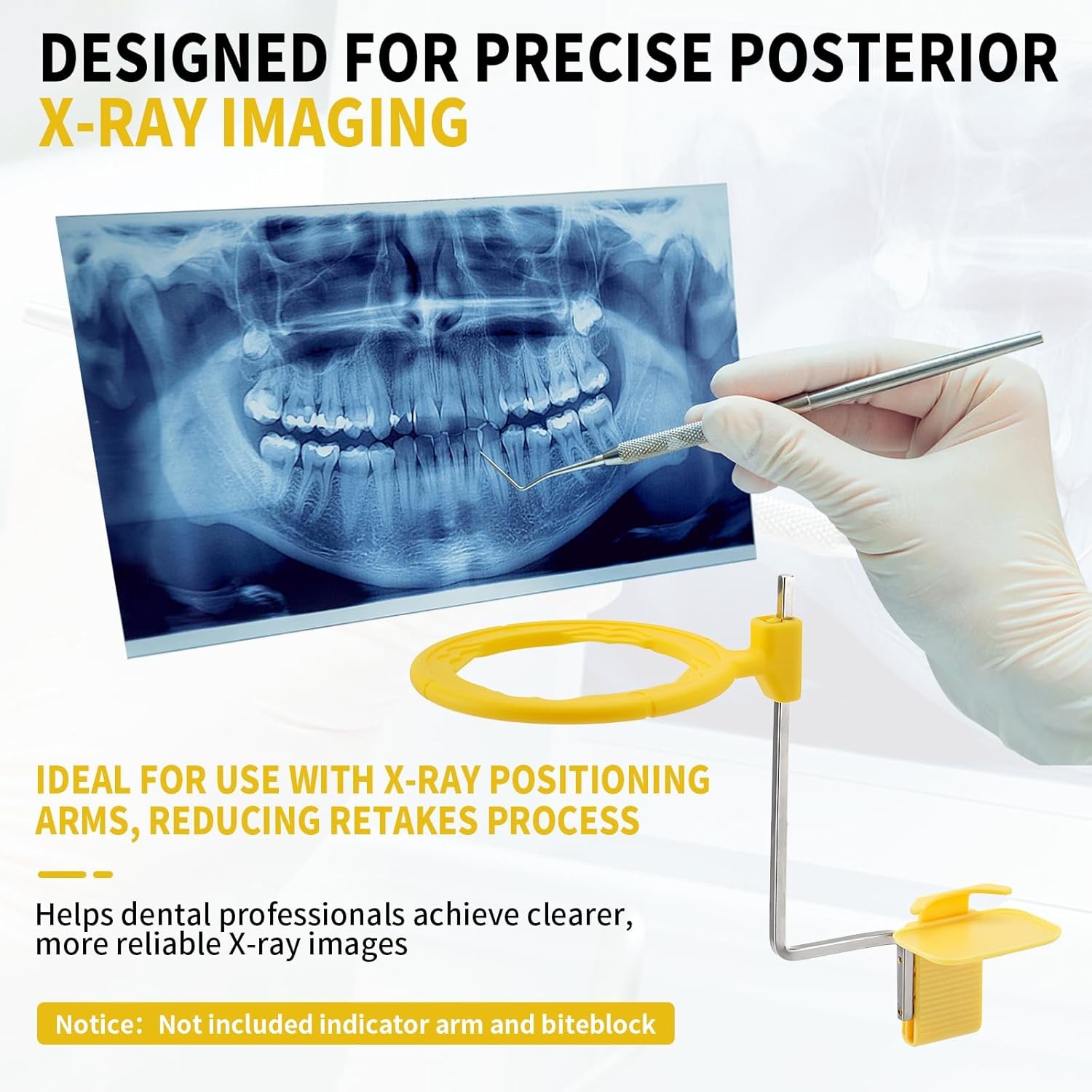 15pcs Dental Sensor Holder Dental X-Ray Positioning Aiming Dental X-Ray Ring Kit