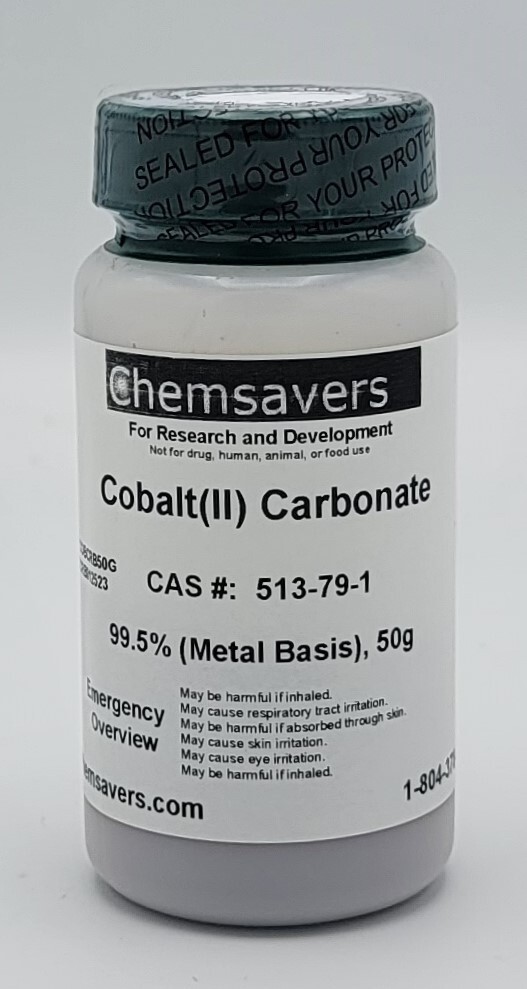 Cobalt(II) Carbonate, 99.5% (Metals Basis), 50g