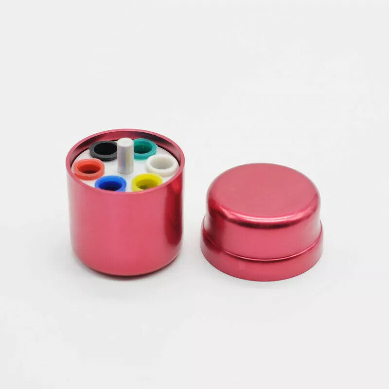 Dental Multifunction Disinfection Box Holder Endo Files Gutta 6 Holes Organizer