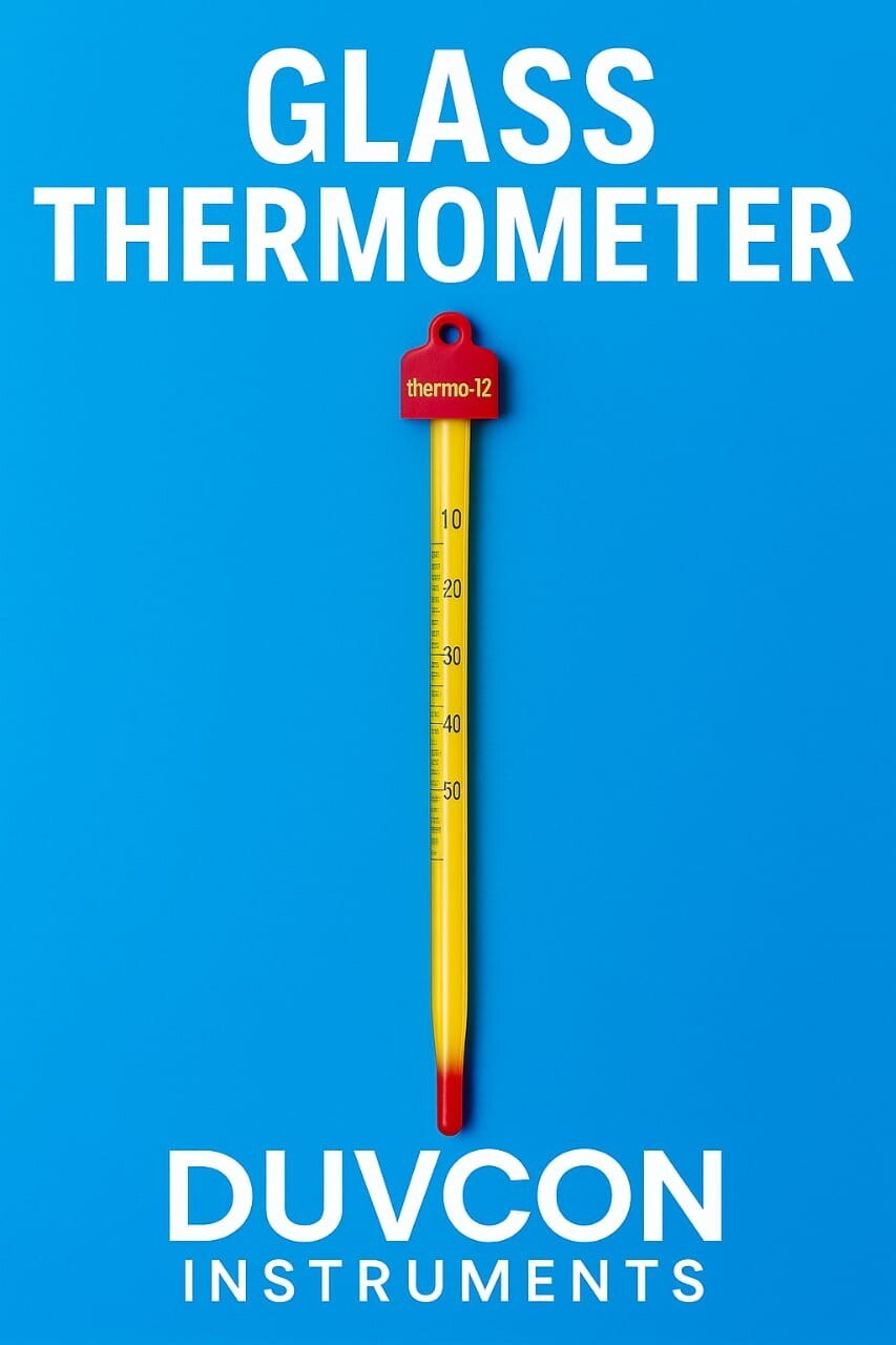 DUVCON GLASS ALCOHOL THERMOEMETER -10 TO 110 DEGREE FREE WORLDWIDE SHIPPING
