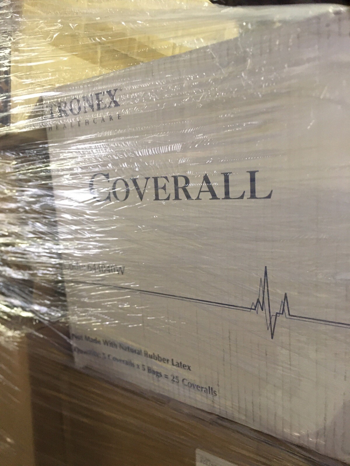 Tronex – 644035W – COVERALL OPEN CUFFS/ANKLES WHITE Xl (Case of 25)