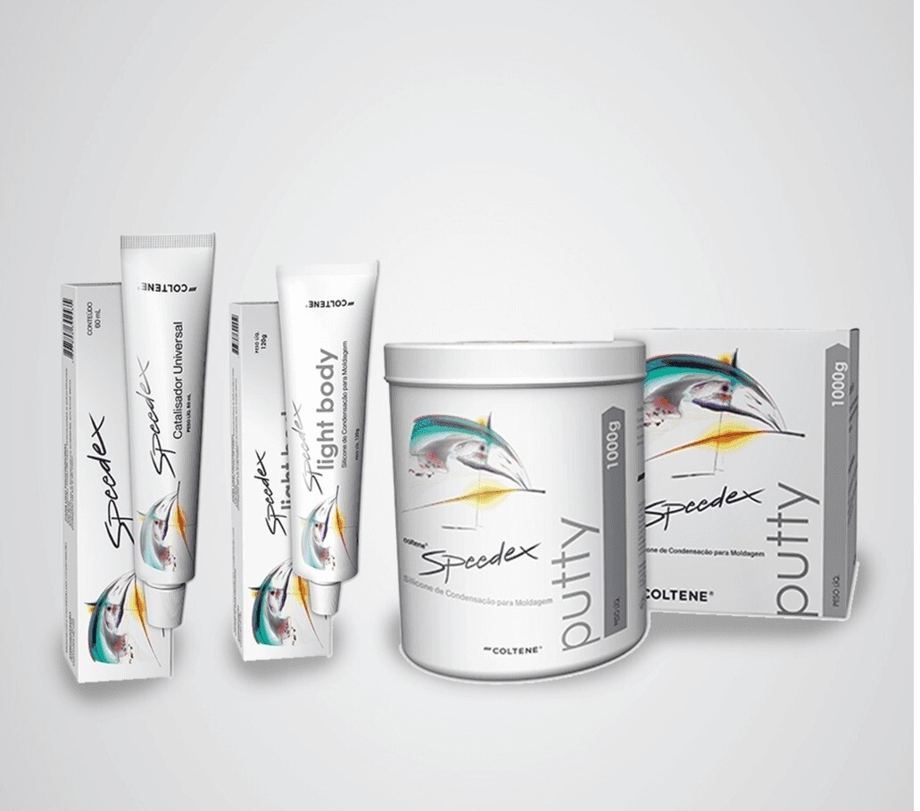 Coltene Speedex C- Silicon Impression Putty Set (Putty + Activator+ Light Body).