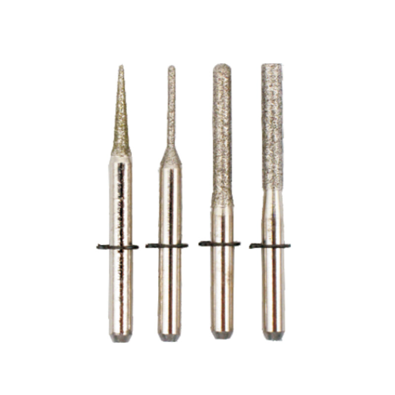Dental VHF System Emax Milling Burs for CAD/CAM Miliing Glass – 3 Shank