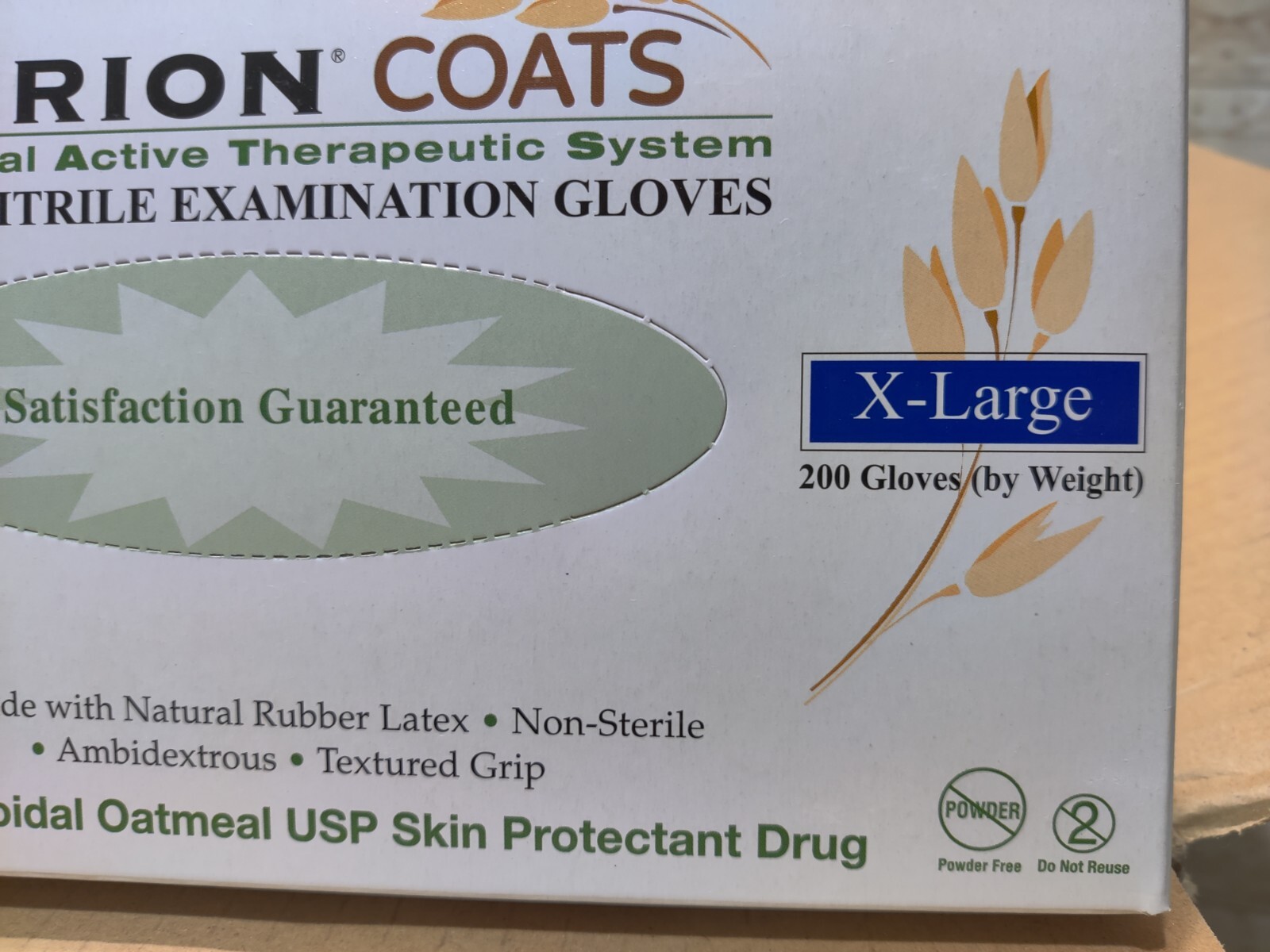Criterion COATS Powder Free Nitrile Exam Glove Henry Schein Size: XL *See Date*