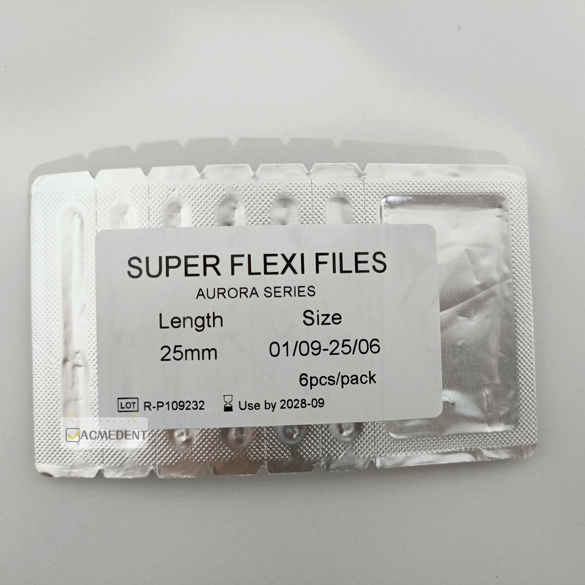 Dental Nano Coating Files Niti Super Flexi Cutting File Heat Activated Rotary