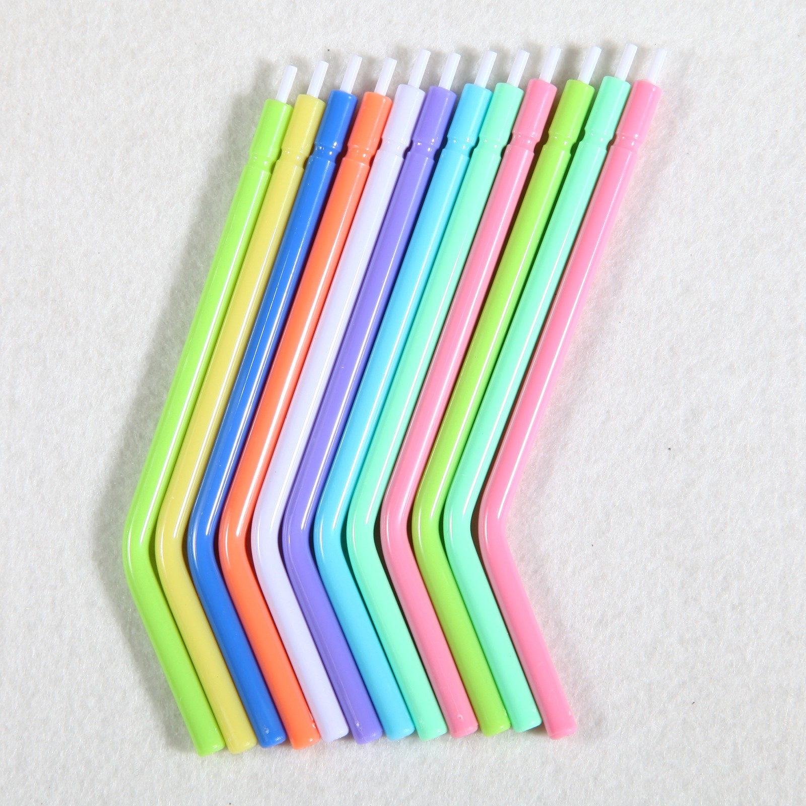 2500pcs Dental Air Water Syringe Tips Disposable Spray Tips Triple Nozzles Tubes