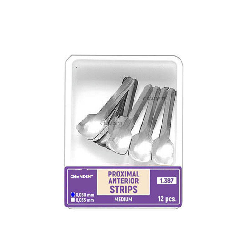 Dental Matrix Band System Proximal Anterior Strips Sectional Contoured Matrice