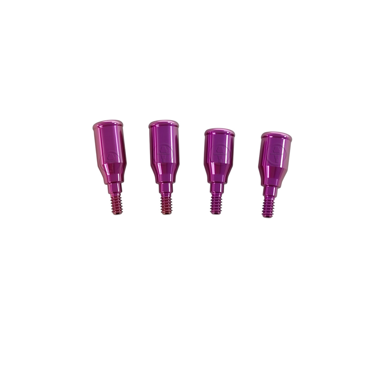 Locator abutment Male caps kit fit to Straumann BLX RB GH1.5-5.5
