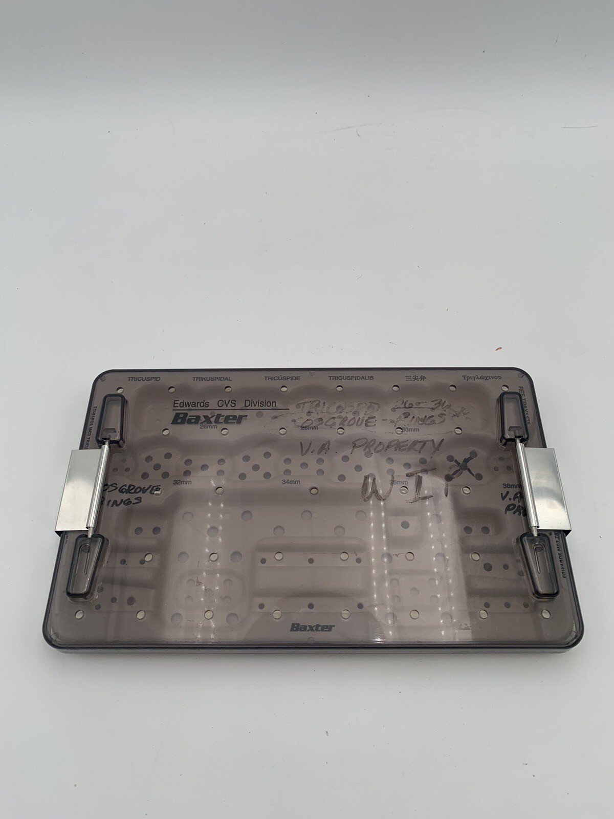 Baxter Tricuspid/Cosgrove Sterilization Tray 1175