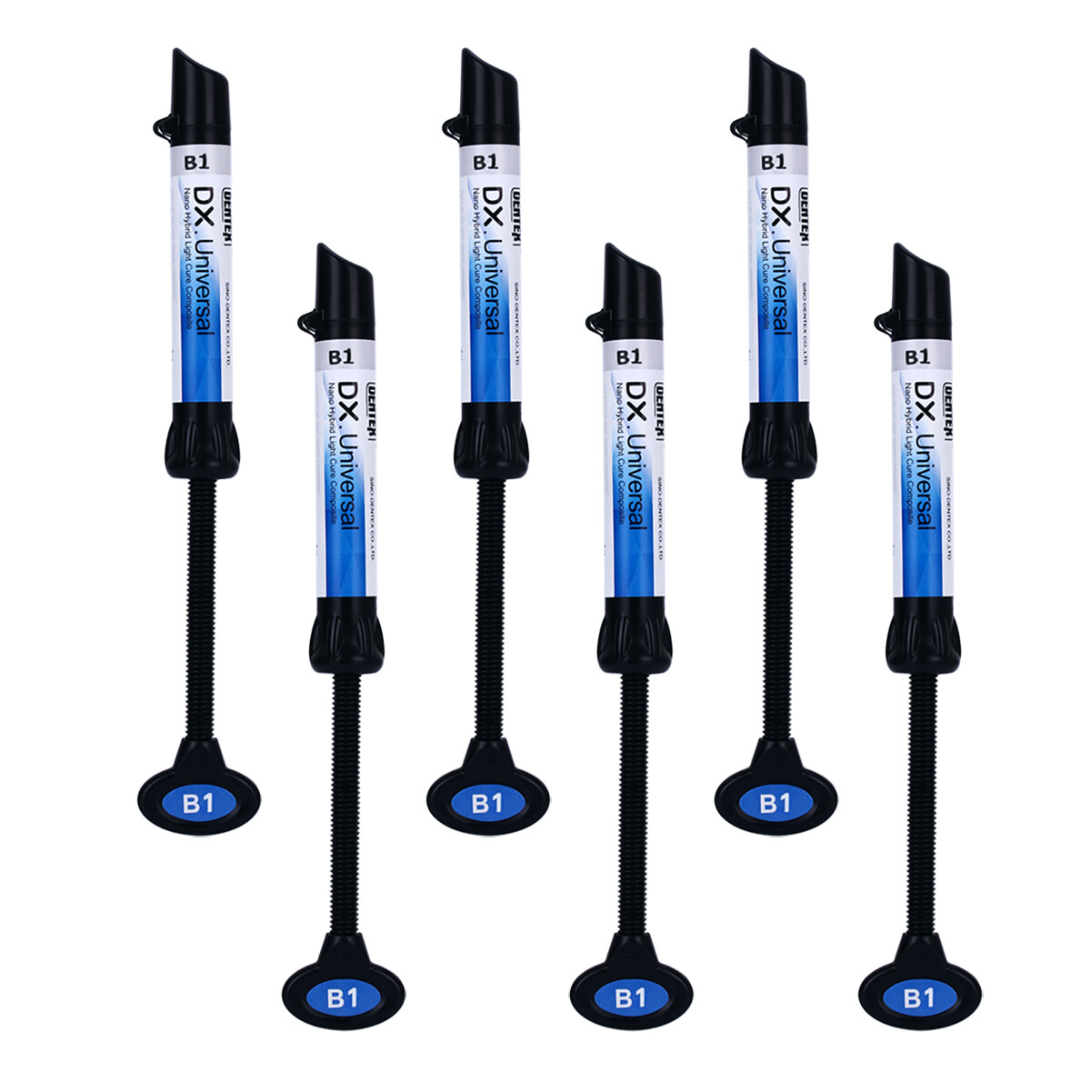 Dentex Dental Light Cure Composite Resin A1/A2/A3 Temp Filling/Core Build Up
