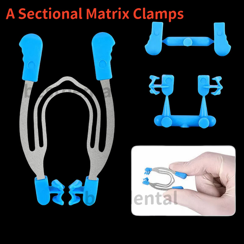 Dental Sectional Matrix Clip Matrices Clamps Wedges Tinas Ring Polydentia Style